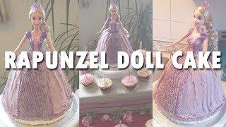 Rapunzel/Tangled Doll Buttercream Cake
