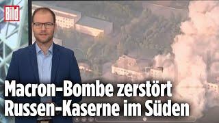 Russen-Armee bedroht zentralukrainische Region | BILD Lagezentrum