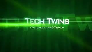 Intro for youtube || Tech DD Twins || Technical Twins || Intro