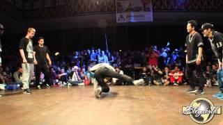 Skill Hustle Felllaz vs 7 Commandoz // .BBoy World // BREAKING 3on3 QUARTER-FINAL | FLOOR WARS 2015