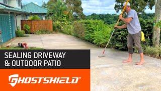 Ghostshield & Resurface Kauai  Siloxa Tek® 8505 & 8500 oil and stain resistant penetrating concrete