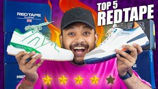 Top 5 Best Red Tape White Shoes/Sneakers for Men  Amazon Shoes Haul 2024 | ONE CHANCE