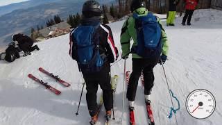 Skiing in Petzen, 6.4km | 4K