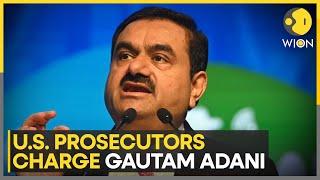 Gautam Adani Charged By US Over Alleged $250 Million Bribe Plot | Latest News | WION