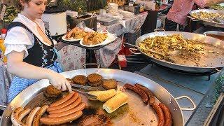 Street Food from The World. Huge Festival seen in Italy