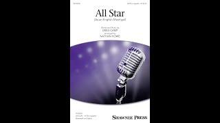 All Star (As an English Madrigal) (SATB Choir, a cappella) - Arranged by Nathan Howe