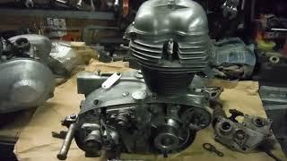 Royal Enfield 250 4/5 speed gear selector mechanism set up and adjustment discussed.