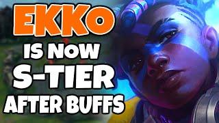 Were these EKKO BUFFS too much?! (Huge damage buffs to Passive & Ultimate)  | 12.19 | Ekko Mid