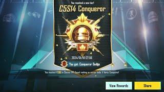 Finally I reached the Conqueror C5S14