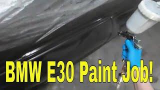 BMW e30 m50, painting the car! vehicle body & paint Supercarlsunday