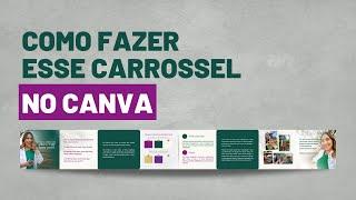 Como fazer post carrossel no Canva