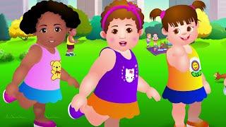 Cabeza, Hombros, Rodillas y Pies (Head, Shoulders, Knees & Toes) | Canción de Ejercicios | ChuChu TV