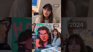 2014 VS 2024 | Évolution peinture 