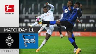 Borussia M'gladbach - Hertha Berlin | 1-1 | Highlights | Matchday 11 – Bundesliga 2020/21