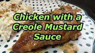 Delicious Sautéed Chicken with a Creole Mustard Sauce - Twisted Mikes