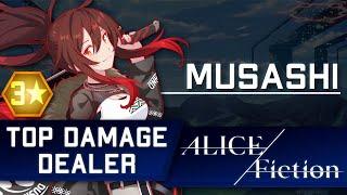 ALICE Fiction - Musashi - The Goddess of DPS - Character Introduction and Best World Memory