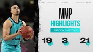 19 points by Andrew Andrews in a clutch win against Dolomiti Energia Trento | Highlights