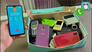Search for a Ringing phone BOX & Alarm Clock Samsung Galaxy S/Z Series & Nokia 3310 & Z fold windows