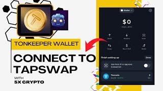 How To Connect Tapswap To Tonkeeper Wallet | Easy Guide