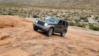 2012 Jeep Liberty on the rocks