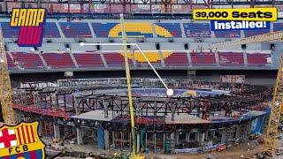 Camp Nou Construction Update – New VIP Area & North Goal Progress! || March 9 - 2025