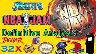 NBA Jam The Definitive Analysis | 32X Jaguar Genesis Arcade Saturn PSX SNES DOS Comparison.