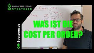 Cost per Order (CPO) - Was ist das und wie berechnet man diese?