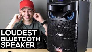 The LOUDEST Bluetooth Speaker Ever - Moukey Karaoke System Review