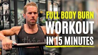 Full Body Workout In 15-Minutes | Thrive Forever Fit #workout #workoutvideos