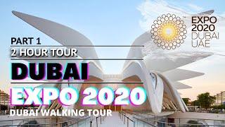  Dubai Walking Tour - The Best of Dubai Expo - Complete Walking Tour [ 4K HD / 60fps]