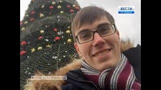 Я ( Игорь Каратаев ) на телевидении Елочные Базары! 2015 ! Вести Приморье! VestiPrim.ru