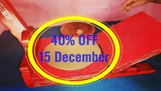 15 DECEMBER 40% OFF ONLY ONE DAY