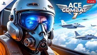 I Become Fighter Pilot | Ace Combat 7 | PART 1 | LIVE