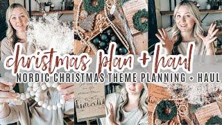 CHRISTMAS DECOR 2020 PLAN WITH ME + CHRISTMAS DECOR HAUL | NORDIC CHRISTMAS DECOR INSPIRATION