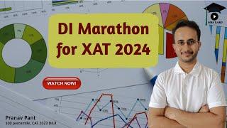 DI Marathon for XAT 2024 | Different Chart Types | Amazing Solving Techniques | MBA Karo