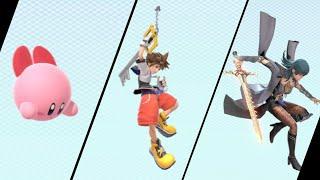 All Special Fall Animations (+DLC) | Super Smash Bros. Ultimate