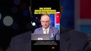 NBA INSIDER ADRIAN WOJNAROWSKI HAS RETIRED FROM ESPN #wojespn #ESPN #NBAInsider #Wojnarowski