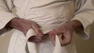 Aikido - Tying Your Belt