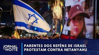 Hamas mantém 64 reféns vivos em Gaza, diz AFP | Jornal da Noite