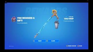 I Never Bought Some thing fast in my life! (cold snap pickaxe Gameplay And Review)#fortnite#pickaxe
