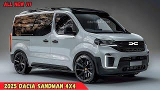 AMAZING!! 2025 Dacia Sandman 4x4: Proving That Off-Road Doesn't Have to Be Expensive