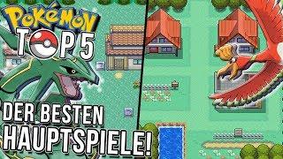 Top 5 der besten Pokemon Hauptreihenspiele!