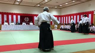 Kimeda Sensei (9th Dan Yoshinkan Aikido) Demonstration Fall 2018