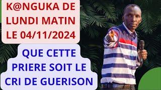 K@NGUKA DE LUNDI MATIN LE 04/11/2024 PAR CHRIS NDIKUMANA