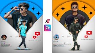 instagram Creative Dual Photo Editing || Picsart Editing New Style - Xyaa Edits