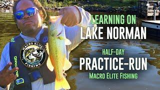 Learning on Lake Norman | Co Angler Half Day Practice w SuperSet