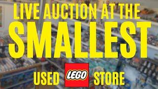 The SMALLEST Used LEGO Store: LIVE Auction!