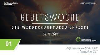 Gebetsabend - FECG Veltheim I 31.12.24