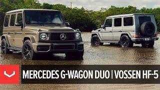 Mercedes G-Wagon Duo | Vossen HF-5 Wheels [Off-Road Setup]