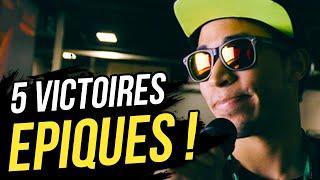 5 VICTOIRES ÉPIQUES de SMASH BROS MELEE